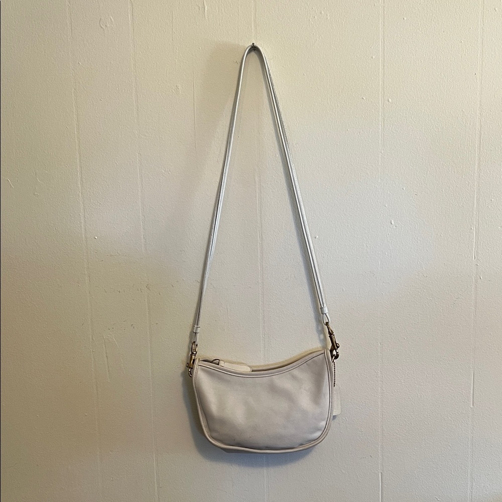 Coach cream leather Shoulder Bag